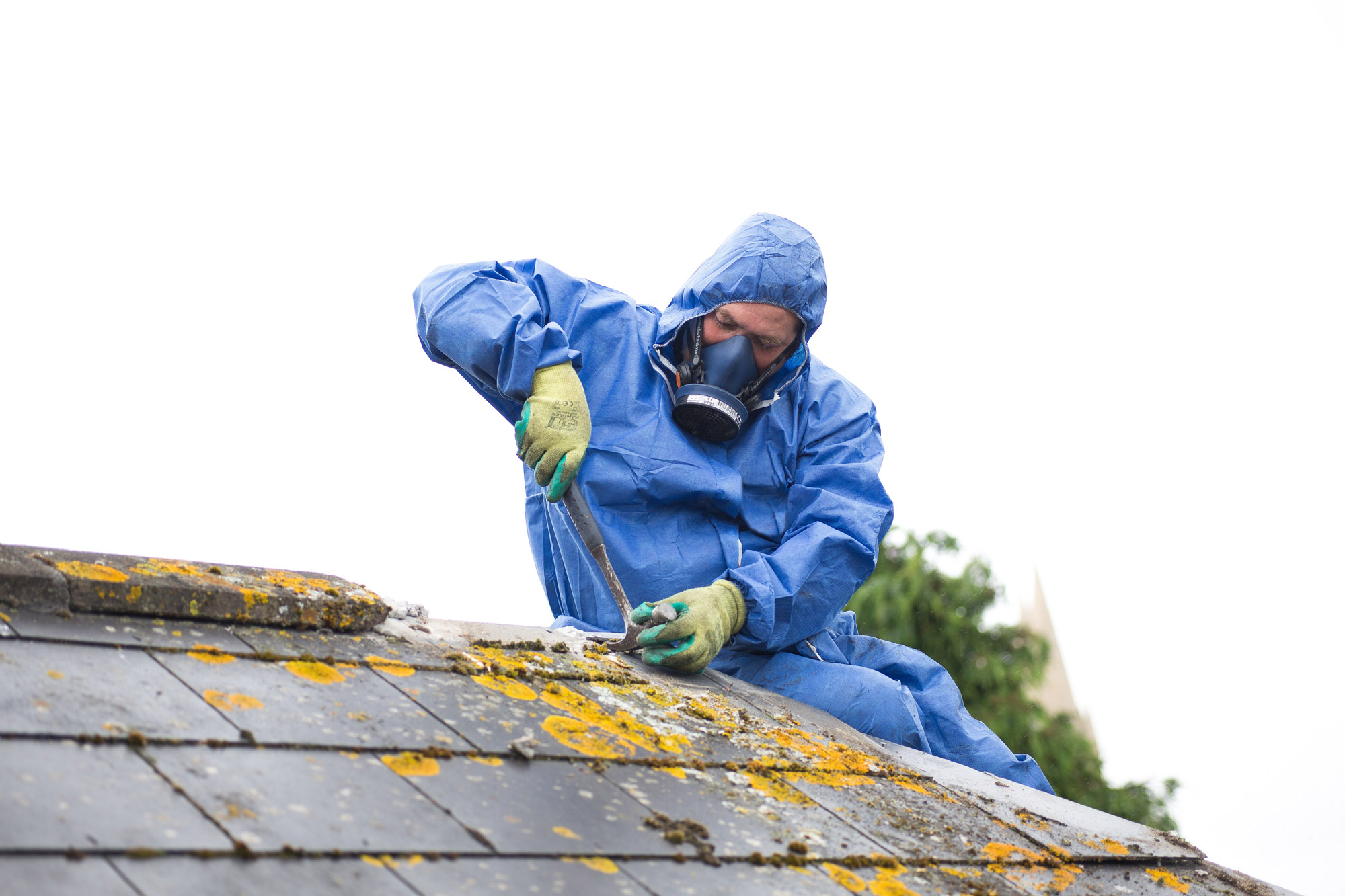 asbestos roof tiles